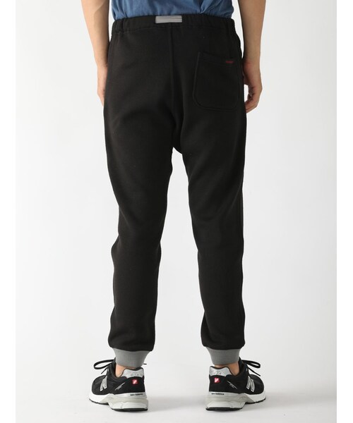 BEAVER（ビーバー）の「GRAMICCI/FLEECE NARROW RIB PANTS（パンツ・メンズ・BLACK/GREY/BEIGE・S/M/L）」の4枚目の写真