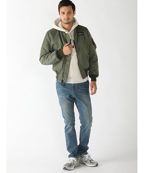WILD THINGS×UNITED CARR　L　MA-1　リバーシブル WILD THINGS×UNITED CARR L MA-1 リバーシブル - メルカリ