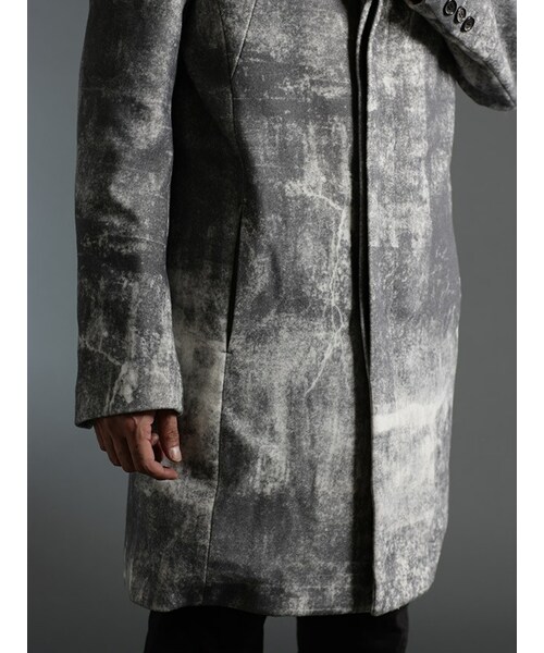 シェラック/SHELLAC ウール混チェック柄 モッズコート　Ｌサイズ SHELLAC（シェラック）｜ジャケット/アウター一覧 - WEAR