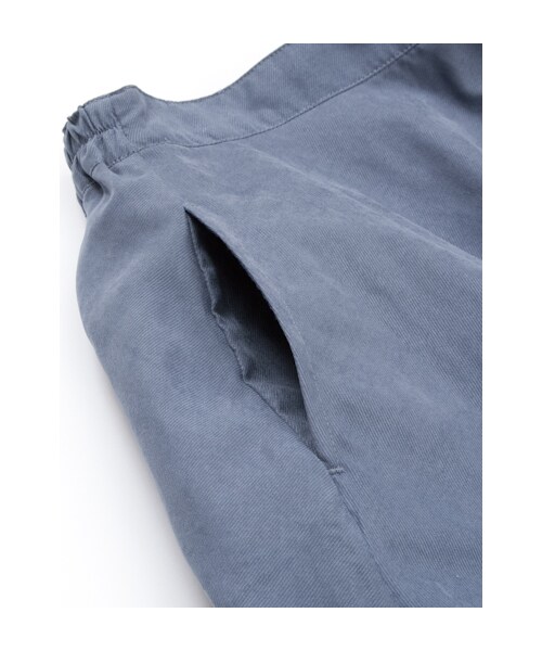 w closet(ダブルクローゼット)の「【A/W】カルゼ生地ひざ下丈フレアスカート(パンツ・レディース・レッド/Dブルー/ブラック・FREE)」の8枚目の写真