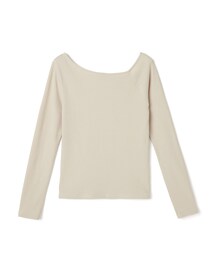 GRL | ショルダーカットリブテレコトップス(Tシャツ/カットソー)