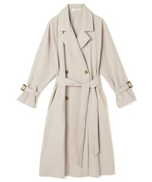 GRL | リボンベルト付きベーシックダブルトレンチコート(トレンチコート)