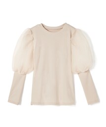 GRL | 袖チュール切替えニットトップス(ニット/セーター)