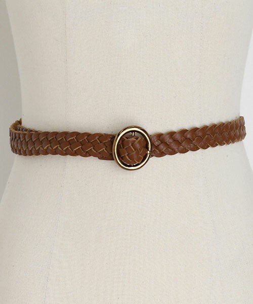 DHOLIC（ディーホリック）の「リングメッシュベルト（ベルト・レディース・ホワイト/ブラック/ブラウン・FREE）」の3枚目の写真