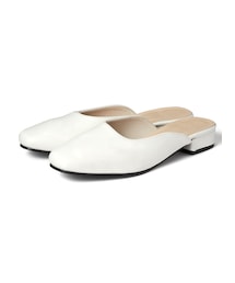 GRL | スクエアトゥスリッパフラットシューズ(その他シューズ)