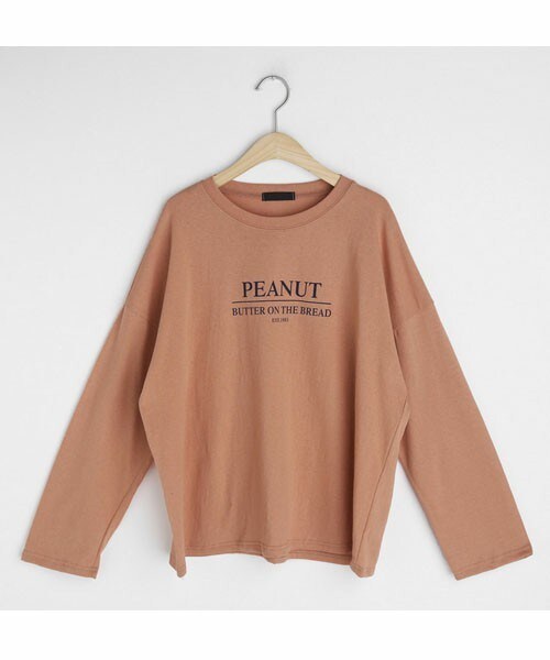DHOLIC(ディーホリック)の「PEANUTプリントTシャツ(Tシャツ/カットソー・レディース・ホワイト/オレンジ/その他/グリーン・FREE)」の3枚目の写真