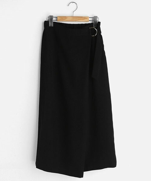 DHOLIC（ディーホリック）の「ラップリングベルトパンツ（その他パンツ・レディース・ブラウン/その他/ブラック・FREE）」の2枚目の写真