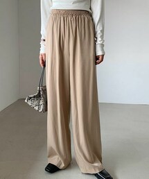 DHOLIC | ウエストゴムワイドパンツ(その他パンツ)