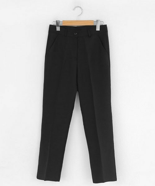 DHOLIC（ディーホリック）の「セミハイウエストスラックス（スラックス・レディース・ピンク/ベージュ/レッド/その他/ブラック/グリーン・S/M）」の6枚目の写真