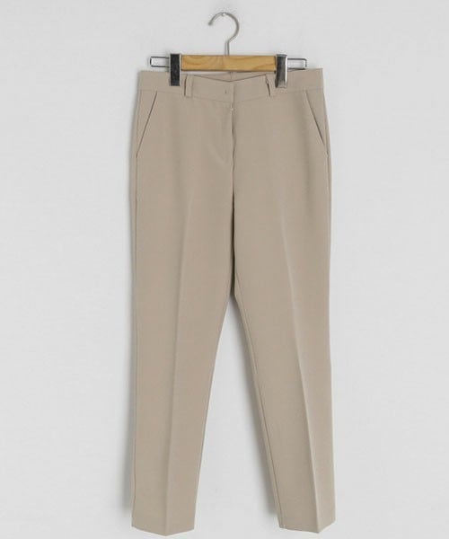 DHOLIC（ディーホリック）の「スリムホックスラックス（スラックス・レディース・ホワイト/ピンク/ベージュ/ブラック/ブルー・S/M/L）」の3枚目の写真