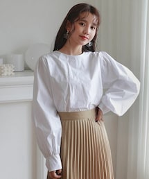 DHOLIC | パフスリーブブラウス(シャツ/ブラウス)