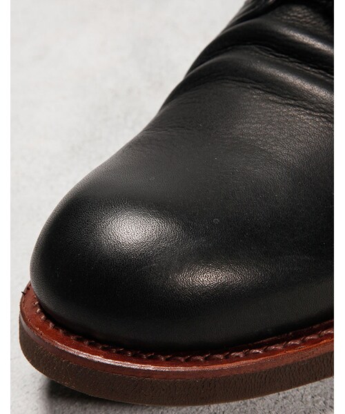 MR.OLIVE E.O.I(ミスターオリーブイーグルオブインデペンデンス)の「【先行予約】MR.OLIVE E.O.I WATER PROOF SHIRINK LEATHER / SEVEN HOLE HUNTING BOOTS(シューズ・メンズ・ブラック/ブラウン/ベージュ・7H/8H/9H/10H)」の7枚目の写真