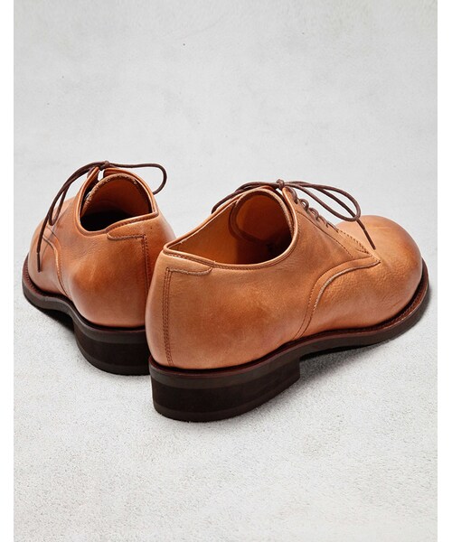 MR.OLIVE E.O.I（ミスターオリーブイーグルオブインデペンデンス）の「【先行予約】MR.OLIVE E.O.I WATER PROOF SHIRINK LEATHER / PLAIN TOE OXFORD SHOES（シューズ・メンズ・ブラック/ブラウン/ベージュ・7H/8H/9H/10H）」の5枚目の写真