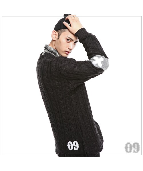 ROMANTIC CROWN（ロマンティッククラウン）の「09 KNIT BLACK（その他・メンズ・other・S/M/L/XL）」の7枚目の写真