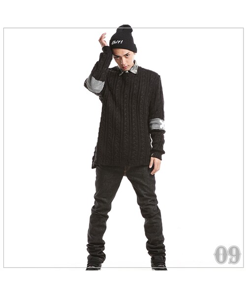 ROMANTIC CROWN（ロマンティッククラウン）の「09 KNIT BLACK（その他・メンズ・other・S/M/L/XL）」の3枚目の写真