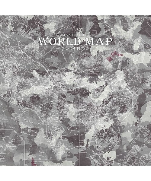 ROMANTIC CROWN（ロマンティッククラウン）の「WORLD MAP CAMO OUT POCKET PANTS（その他・メンズ・BEI・S/M/L/XL）」の2枚目の写真