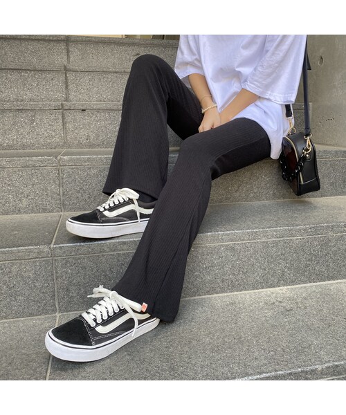 no brand（ノーブランド）の「LIBフレアパンツ2号#1013（その他パンツ・レディース・その他）」の3枚目の写真