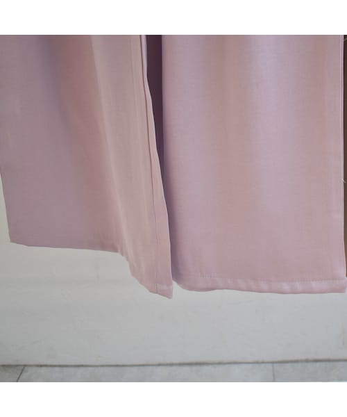 Lavish Gate(ラヴィッシュゲート)の「nh-bottoms-07001 サテン タック ワイドパンツ ラベンダー モカ(その他パンツ・レディース・その他)」の14枚目の写真