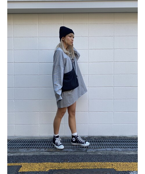 no brand(ノーブランド)の「Simpleニット帽「2号」(ニットキャップ/ビーニー・レディース・その他)」の4枚目の写真