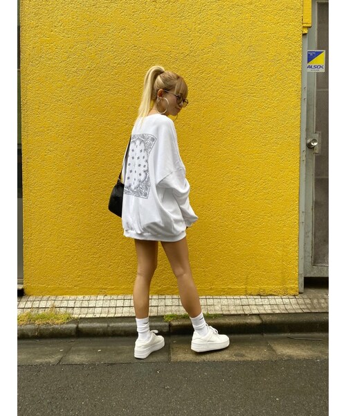 no brand（ノーブランド）の「ミニ裏SW｢paisley｣#1018（スウェット・レディース・その他）」の4枚目の写真