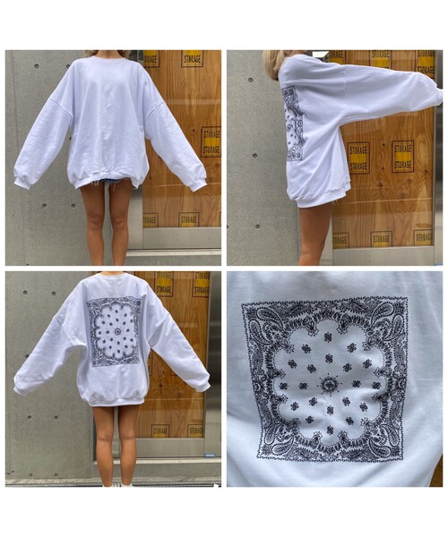 no brand（ノーブランド）の「ミニ裏SW｢paisley｣#1018（スウェット・レディース・その他）」の8枚目の写真