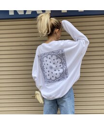 no brand | ミニ裏SW｢paisley｣#1018(スウェット)