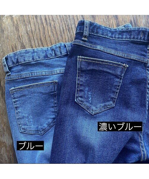 no brand（ノーブランド）の「横パカDAMAGEスキニー｢stretch｣#705#992（デニムパンツ・レディース・その他）」の13枚目の写真