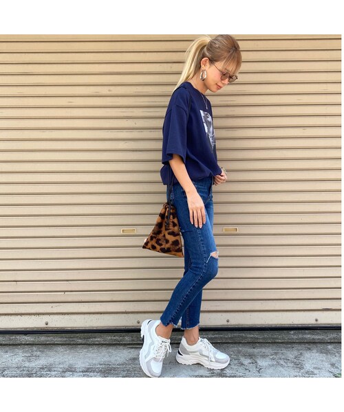 no brand（ノーブランド）の「横パカDAMAGEスキニー｢stretch｣#705#992（デニムパンツ・レディース・その他）」の8枚目の写真