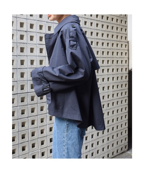 no brand（ノーブランド）の「ショートトレンチJK（トレンチコート・レディース・その他）」の11枚目の写真