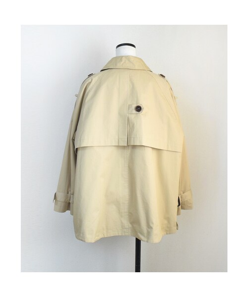 no brand（ノーブランド）の「ショートトレンチJK（トレンチコート・レディース・その他）」の13枚目の写真