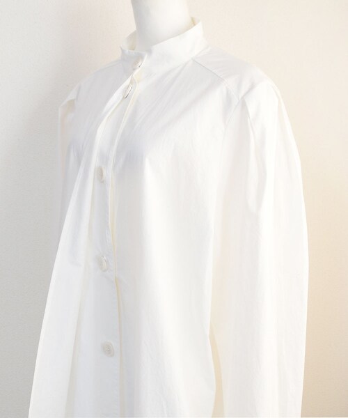 no brand（ノーブランド）の「タイプライターコットンスタンドシャツOP（ワンピース・レディース・その他）」の11枚目の写真