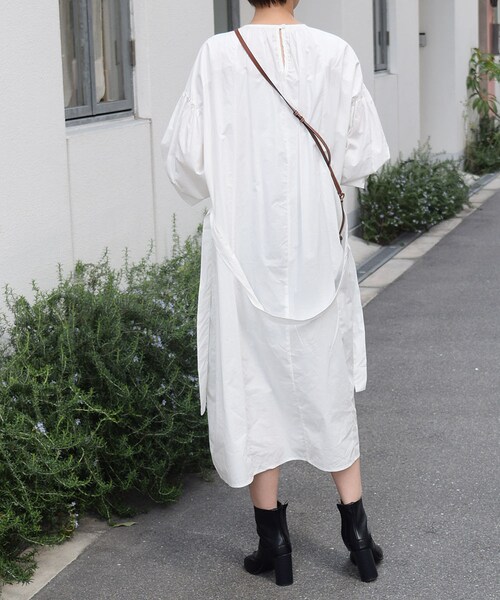 no brand（ノーブランド）の「バルーンシャツベルトOP（ワンピース・レディース・その他）」の4枚目の写真