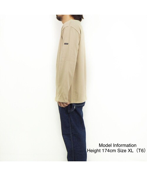 SAINT JAMES（セントジェームス）の「OUESSANT "SOLID" [ SABLE(BEG)(LBR) ]（Tシャツ/カットソー・レディース・その他）」の3枚目の写真