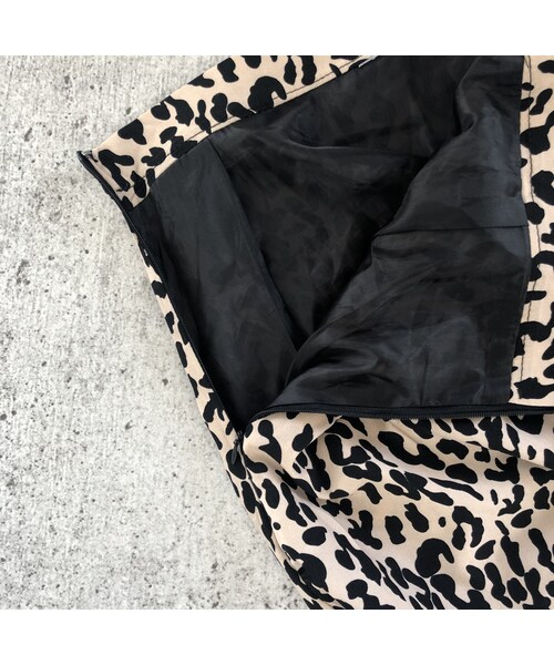 copine（コピン）の「再入荷！大人可愛い！レオパードフレアロングスカート【クリックポスト対象商品】（スカート・レディース・その他）」の14枚目の写真