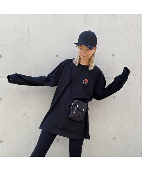 no brand（ノーブランド）の「ロゴいっぱいCAP｢RESPECT｣（キャップ・レディース・その他）」の4枚目の写真