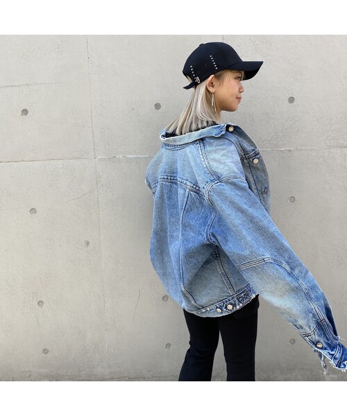 no brand（ノーブランド）の「ロゴいっぱいCAP｢RESPECT｣（キャップ・レディース・その他）」の5枚目の写真