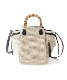 OZOC | 2WAYバンブーハンドルメッシュトートバッグ(バッグ)