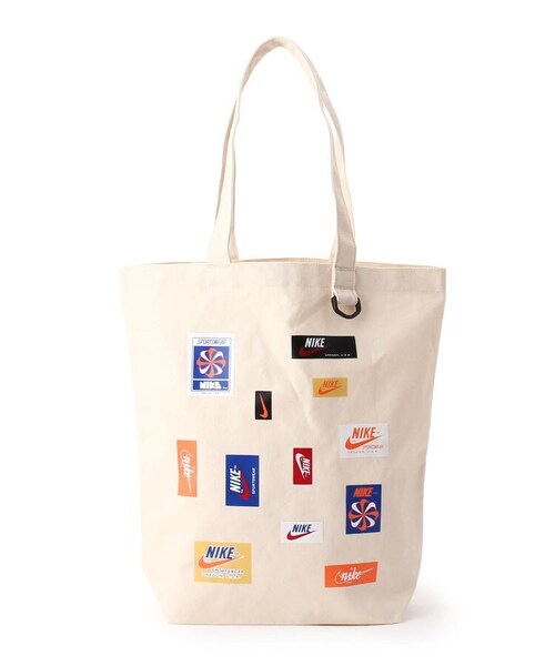 Ozoc オゾック の ロゴプリントキャンバストートバッグ バッグ Wear Ozoc オゾック の ロゴプリントキャンバストートバッグ バッグ Wear