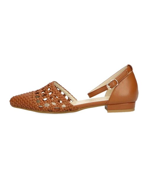 ORiental TRaffic(オリエンタルトラフィック)の「メッシュセパレートパンプス(シューズ・レディース・キャメル/ネイビー/ホワイト・SS/S/M/L/LL/3L)」の4枚目の写真