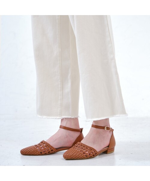 ORiental TRaffic(オリエンタルトラフィック)の「メッシュセパレートパンプス(シューズ・レディース・キャメル/ネイビー/ホワイト・SS/S/M/L/LL/3L)」の15枚目の写真