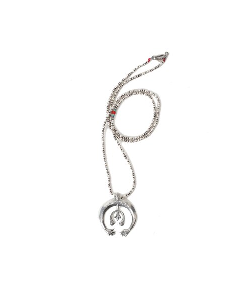 Atease（アティース）の「[ATEASE] NAJA Native Beads Necklace SV 