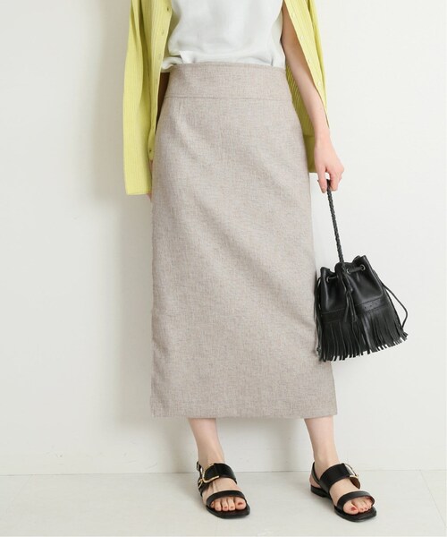 【新品】IENA リネンライクツイードスカート IENA（イエナ）の「リネンライクツイードスカート◇（）」 - WEAR