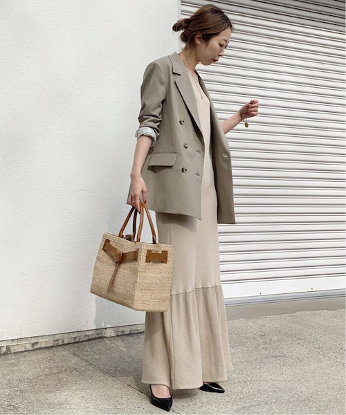 Noble（ノーブル）の「ダブルブレストジャケット(カーキ)◇（）」 - WEAR