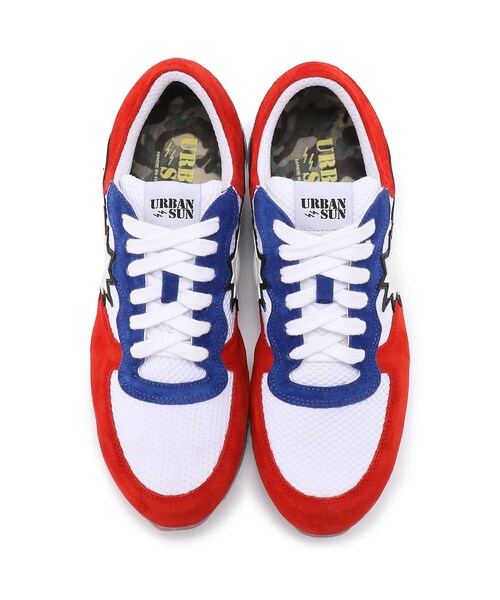 URBAN SUN（アーバンサン）の「URBAN SUN/アーバンサン/ANDRE JA 060 /トリコロール（シューズ・メンズ・WHITE・41/42/43）」の3枚目の写真