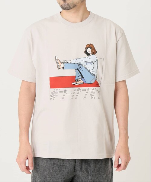 JOURNAL STANDARD relume(ジャーナルスタンダード レリューム)の「ジーパン女子×江口寿史Tシャツ「Shoelace」(トップス・M/L/XL/在庫なし/グレーB)」の19枚目の写真