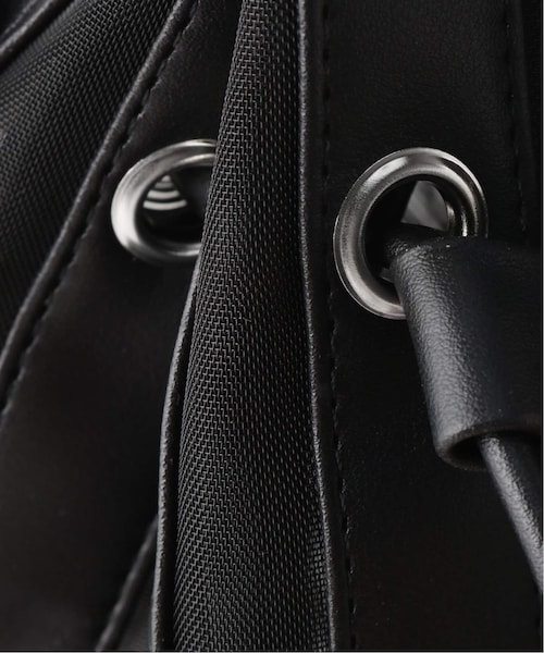 B.C STOCK(ベーセーストック)の「チュールコンビキンチャクBAG◆(バッグ・ブラック/フリー/在庫あり)」の19枚目の写真