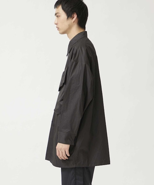 【最終値下げ】 N.HOOLYWOOD ミリタリーシャツブルゾン N.HOOLYWOOD - SHIRT BLOUSON (BLACK) - シャツブルゾン