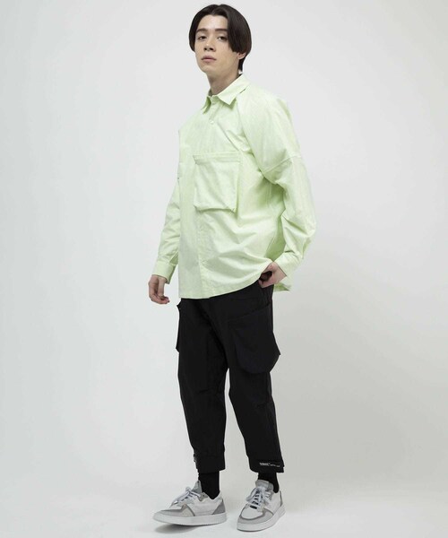 POLIQUANT（ポリクアント）の「FUNCTIONAL ADJUSTABLE CARGO PANTS（パンツ・メンズ・BLACK/NAVY）」の12枚目の写真