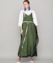 PONTI | CUPRA SHANTUNG 2WAY DRESS(ワンピース/ドレス)