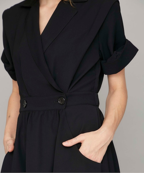 STUDIOUS（ステュディオス）の「テーラードライクワンピース（）」 - WEAR 